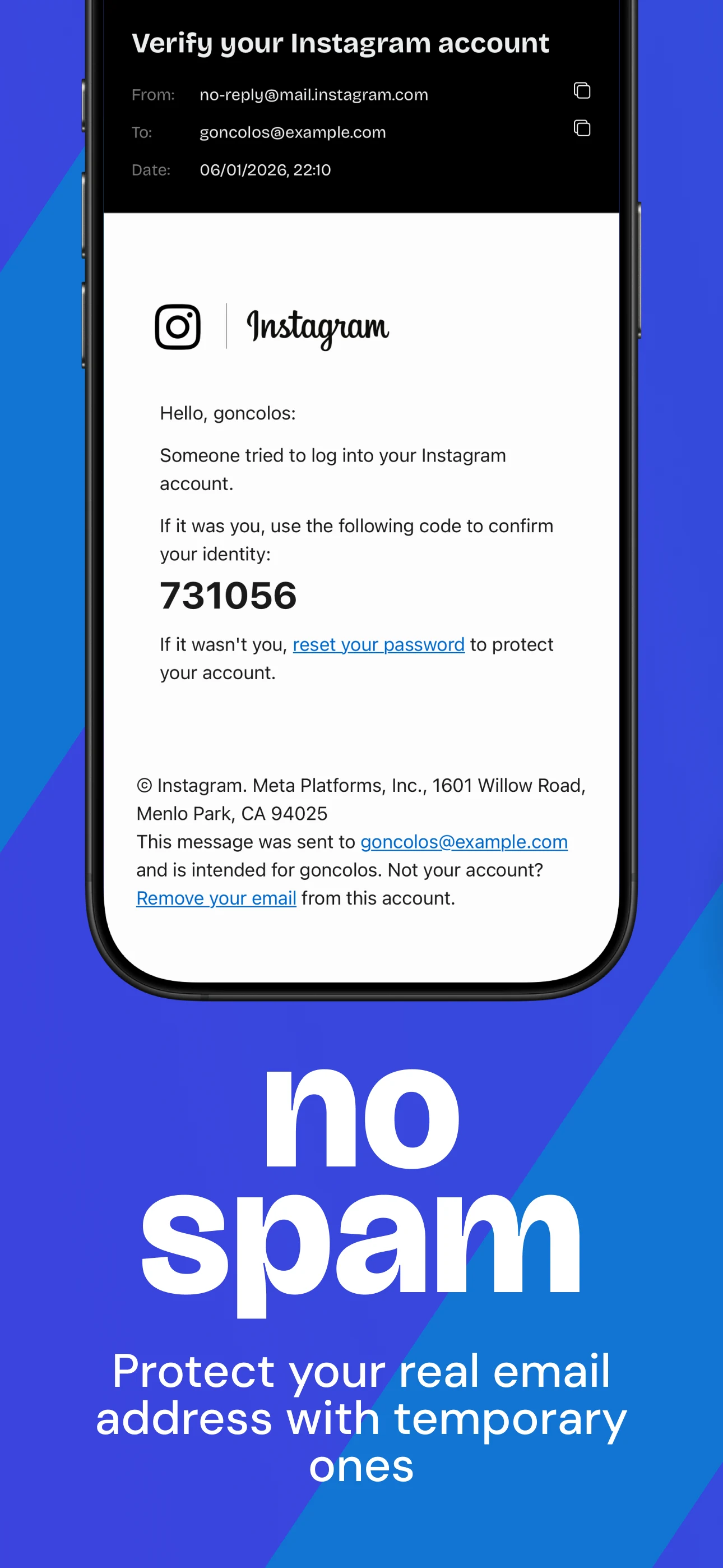 Temp Mail - Temporary Email screenshot